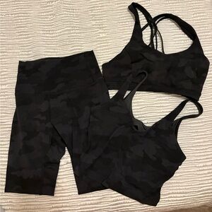 lululemon athletica Black Camo Set - can buy separately